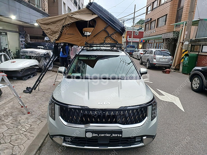 가성비 가로바.루프박스.루프탑텐트.어닝,자전거캐리어등 중고 신품 장착 매입 출장장착--9